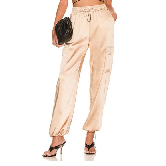 Superdown Rita satin cargo pants sz XS - Picture 2 of 8